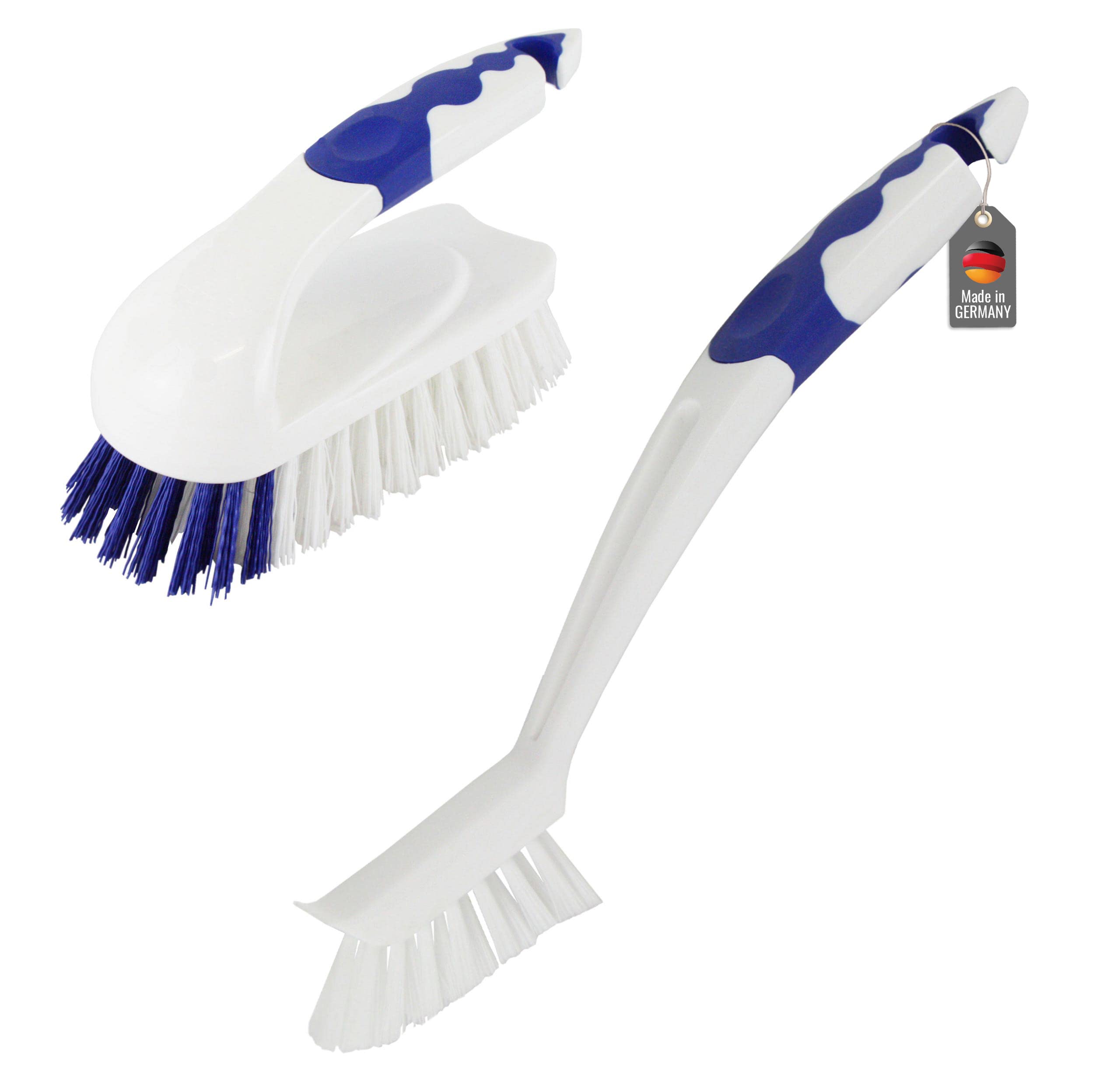 Lantelme Bathroom cleaning brush set brushes joint brush tiles scrub brush for bathroom and kitchen 4231