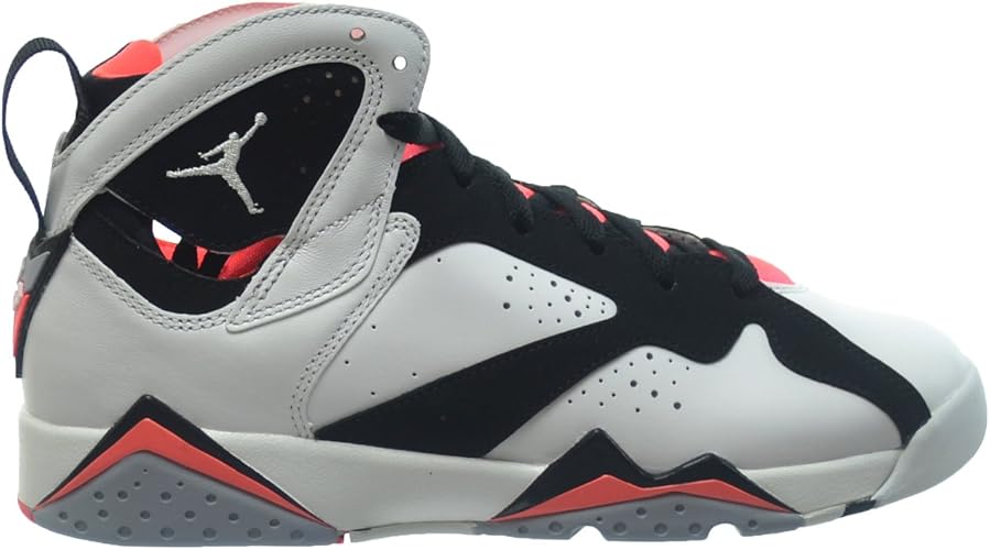 Jordan Air 7 Retro Gg Big Kids Grade School Shoes White Black Hot Lava 106 8 M Us Basketball Amazon Com