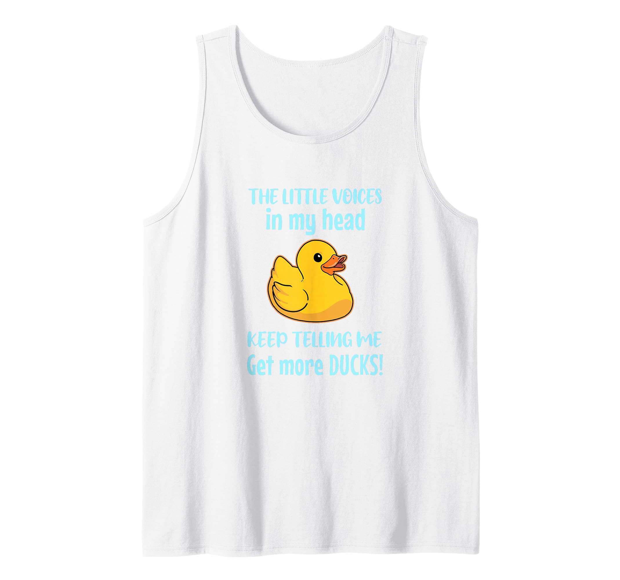 Get More Ducks Gift Rubber Duckie Tank Top