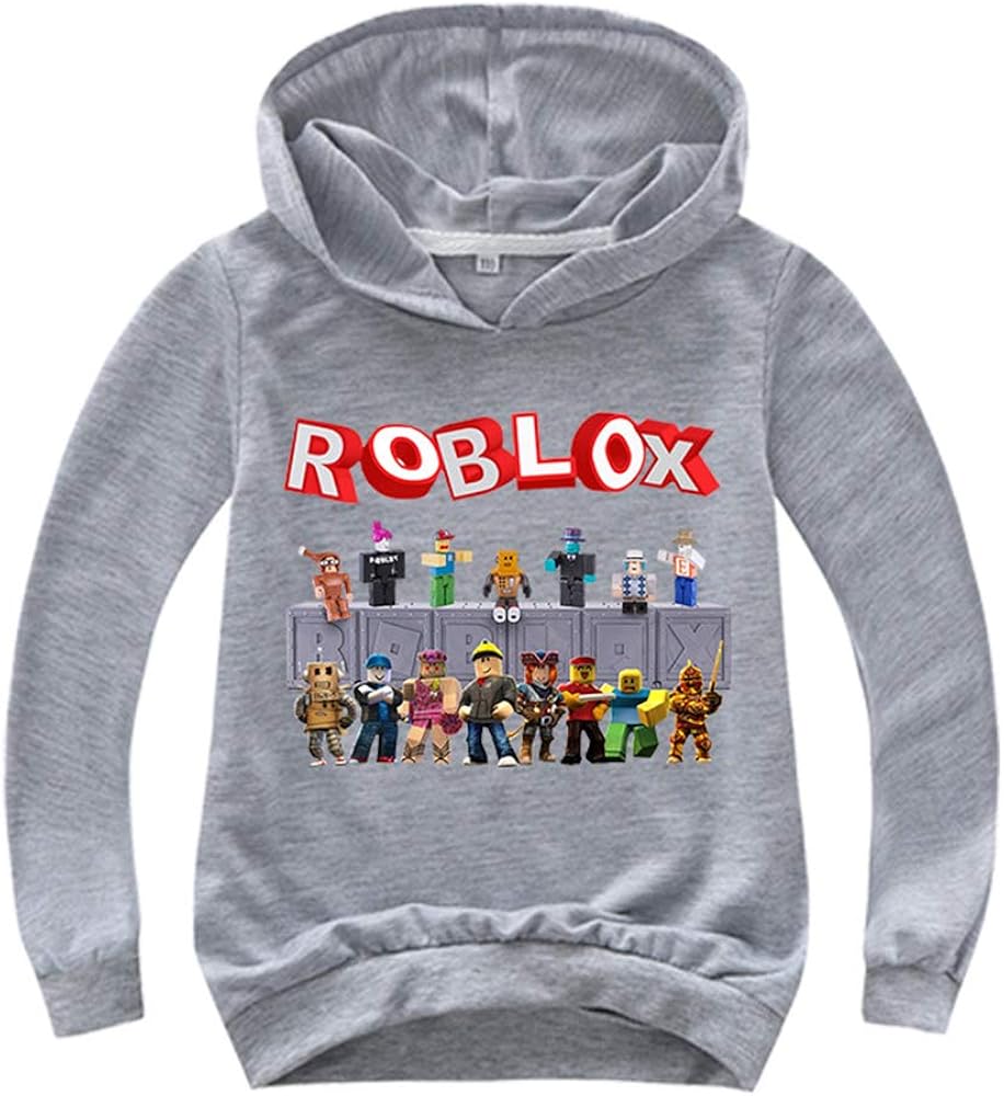 Bgdgjrkjk Roblox Sweatshirts Classic Girls Children's Wear Pullover