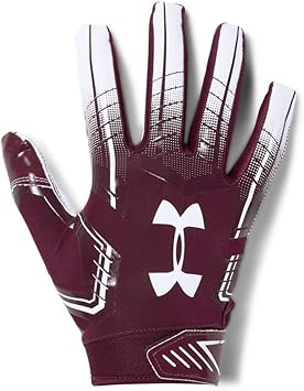 football gloves maroon
