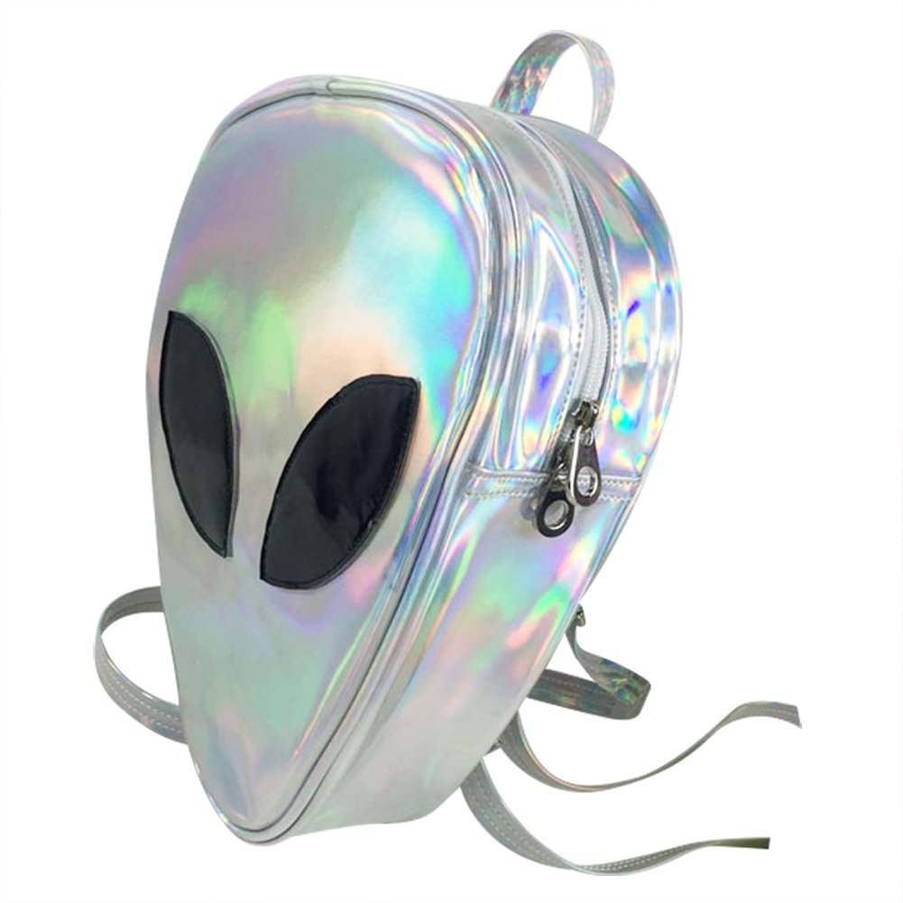 holographic alien backpack