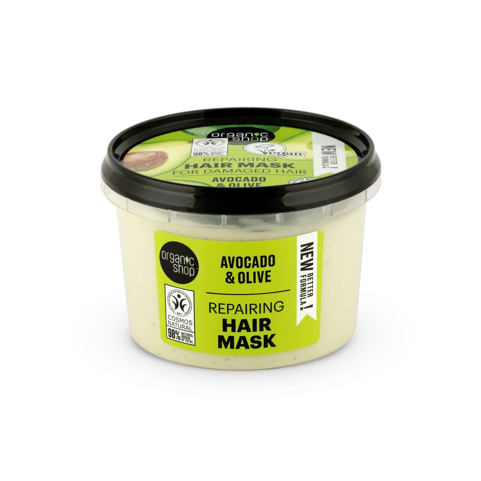 Organic Shop Hair Mask Express Repair Avocado and Honey 250ml