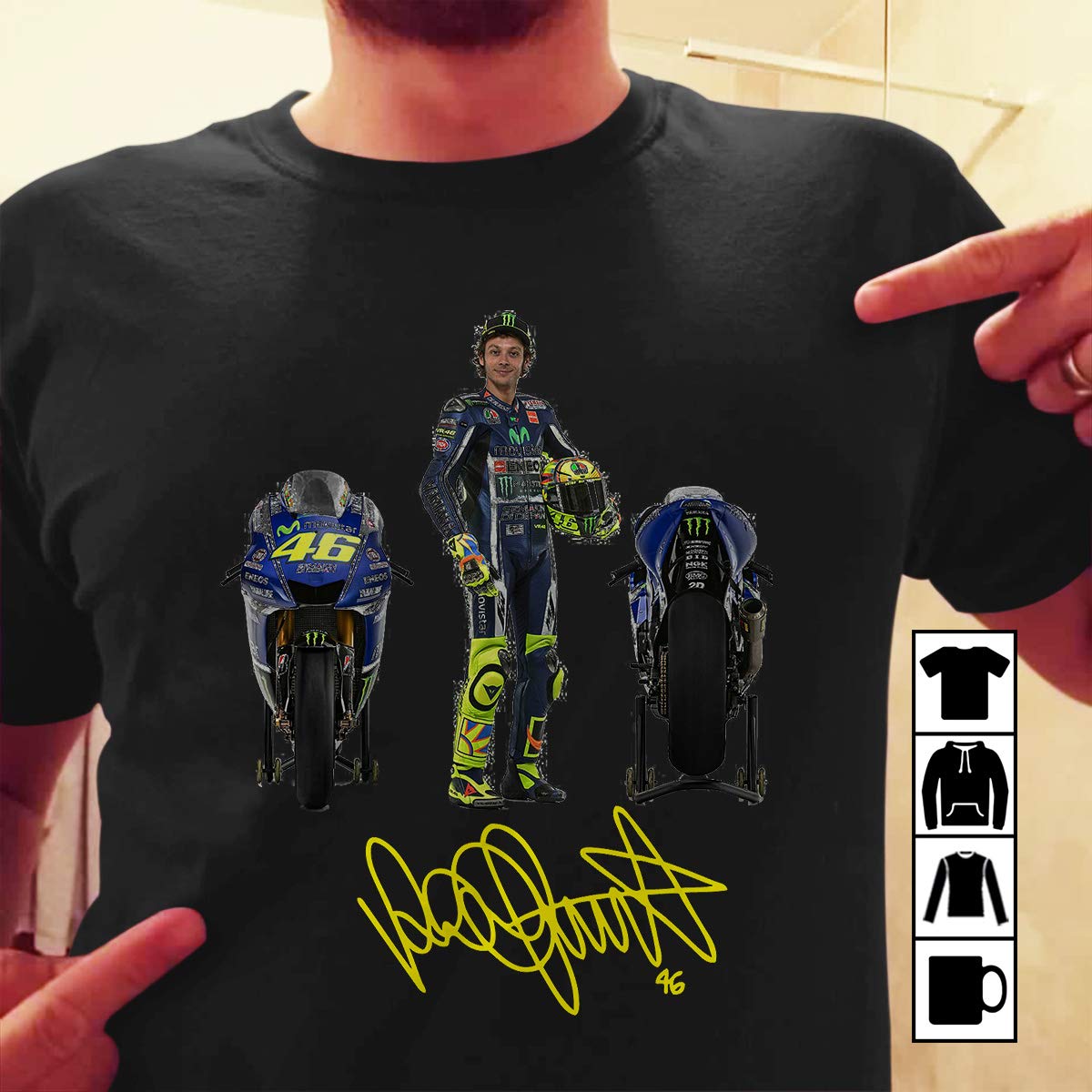 valentino rossi long sleeve