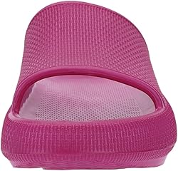 BRONAX Slides for Women Recovery Hot Pink Pillow