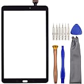 Tablet Touch Digitizer Screen Replacement for Samsung Galaxy Tab E 9.6 SM-T560 SM-T561 with Tool Kit Black 9.6"