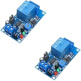 TEAMNIGT 2 Pcs DC 12V Time Delay Relay Module Trigger Circuit Timer Timing Board Switch LED Indicator Display