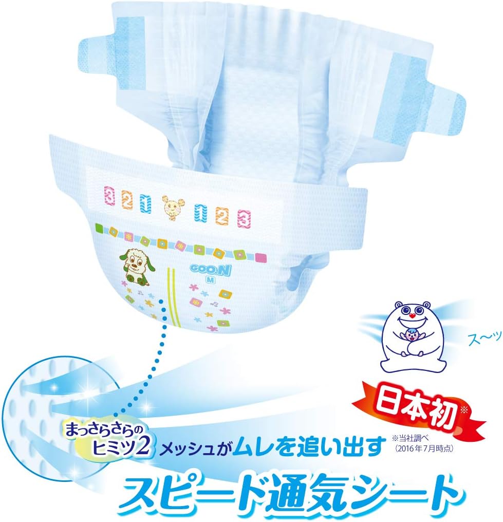 Amazon テープ Mサイズ グーン 6 11kg 枚 グーン おむつ