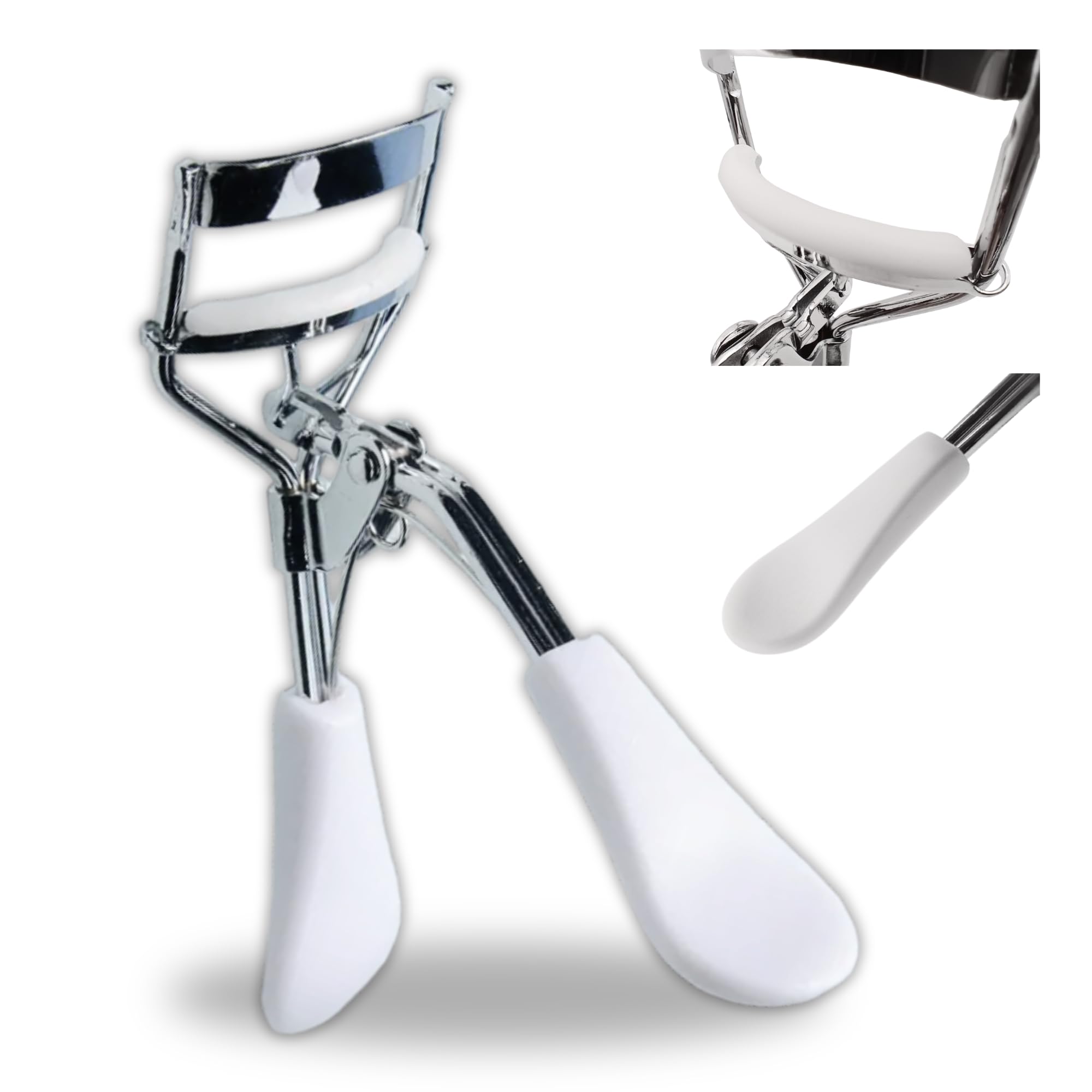 Beauty eyelash curler for eyelash lifting, optical eyelash extension for lashes and benefit for eyelash lifting, helps for lash lifting and lash curls.
