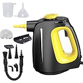 Handheld Steam Cleaner with 9 pcs Accessories Multi Surface Steam Cleaner for Home 530ml Natural Multi Purpose Steamer for Cleaning Grime, Grease，Floor, Upholstery, Grout and Car