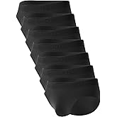 BAMBOO COOL Men's Underwear Briefs No-Roll Waistband Underwear Breathable Briefs with 3D Pouch Tagless Panties for Men