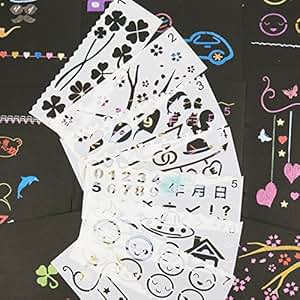 amazoncom drawing and painting stencilsdrawing stencils