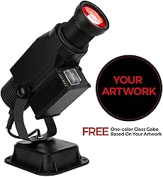 LED Logo Gobo Projector IP65 Waterproof with Manual