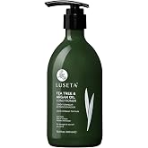 Luseta Tea Tree Oil Conditioner for Oily Hair 16.9oz | Natural Conditioner for Flaky, for Dry and Damaged Hair, Sulfate Free &amp; Safe, for Color Treated Hair Women and Men