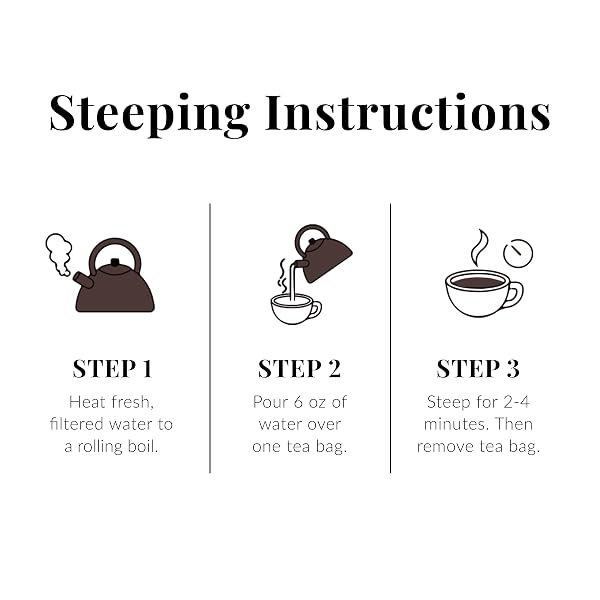 THE REPUBLIC OF TEA — HICAF BREAKFAST BLACK TEA, 50 TEA BAGS, HIGH IN CAFFEINE