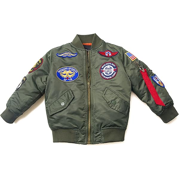 Amazon.com: OYSTERBOY NASA MA-1 Flight Bomber Jacket Military with