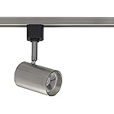 Nuvo Lighting TH477 Transitional One Light Track Head in Pwt, Nckl, B/S, Slvr. Finish, 5.19 inches