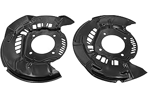 Geinqiay 2Pcs Front Left & Right Side Disc Brake Dust Cover Shield for 2008-2022 Toyota Sequoia for 2007-2021 Toyota Tundra 4