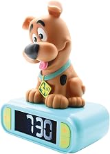 LEXIBOOK Scooby-Doo Nightlight Alarm Clock RL800SD Brown Green view 3