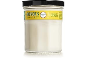 Mrs. Meyer's Clean Day Scented Soy Aromatherapy Candle, 25 Hour Burn Time, Made with Soy Wax and Essential Oils, Honeysuckle 