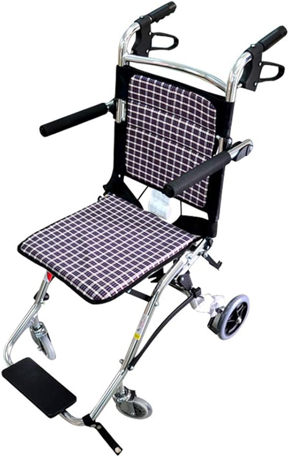 yuwell Ultra Lightweight Transport Wheelchair for The Elderly and