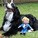 LEDNovelty President Donald Trump Stuffed, Plush CHEW Toy Doll Pets Dogs, Cats People.