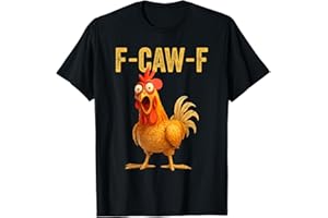 AETYOAJKLUoi Funny F-Caw-F Chicken Shirts, FCAWF Chicken T-Shirt