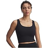 Under Armour Women's Motion Tank Top, (001) Black / / Jet Gray, Large