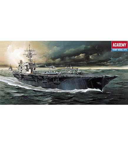 Amazon.com: Trumpeter #5619 USS Kitty Hawk CV-63 Plastic Model Kit