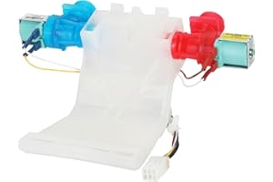 EDOVAF Upgraded W10144820 Washer Water Inlet Valve Compatible with whirlpool amana kenmore Washers,Replace AP6015761, W10140914, WPW10144820,W10311458,W1AP6015761,PS11749042 Washing Machine Replacement Parts