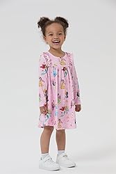 Disney Princess Dress Toddler Girl Floral Skater