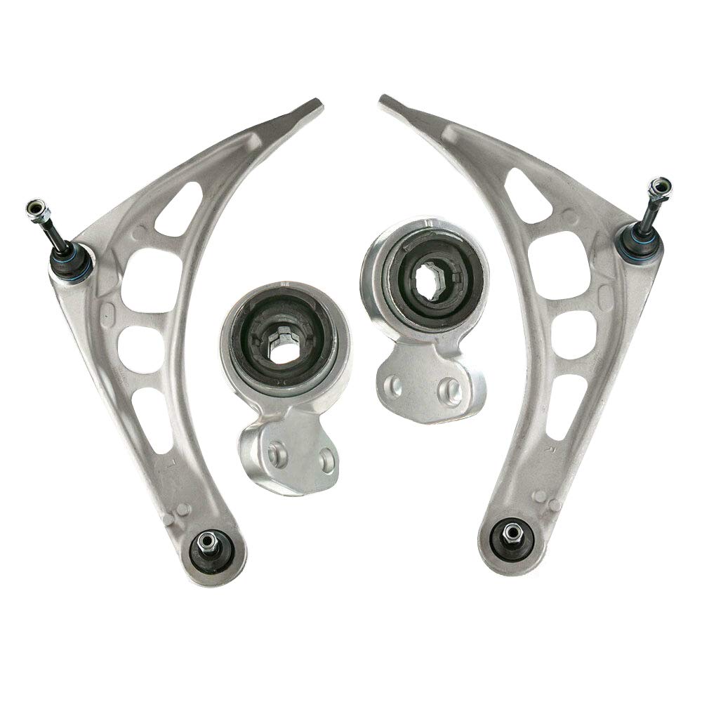 A-Premium 4PC Front Suspension Kit Lower Control Arm with Ball Joint Lower Bushings Compatible with BMW E46 323i 323Ci 325i 325Ci 328i 328Ci 328is 330i 330Ci 1999-2006 RWD