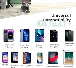Lightning to 3.5 mm Headphone Jack Adapter, [Apple
