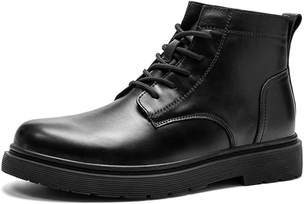 Autopeck Oxford Chelsea Boots Mens Lace Up Leather Ankle Boots Superior
