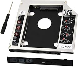 Padarsey Universal 9.5mm SATA to SATA 2nd SSD HDD