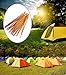 Yosoo 2 pcs Tent Rod, Tent Pole Replacement Parts, Outdoor Tent Pole Rod, Aluminium Alloy Tent Bar Rod Pole, Tent Accessories, Tent Building Supporting Rod for Hiking Camping (8.5mm3600mm(Style①))