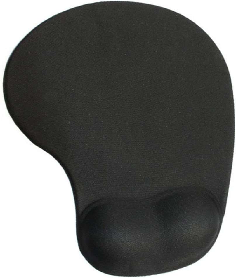 YanFengComfort Wrist Gel Rest Support Mouse Pad,Black
