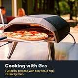 Ooni Koda 12 Gas Pizza Oven Foundry Black 12" with Regulator & Hose view 5