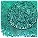 The Crafts Outlet MCR-GLS-MTL-MA6-TRQ Metallic Glass Microbead, 1 Bag of 1-Ounce, Turquoise