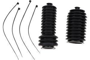 YQABLE 1 Pair Steering Rack Boots Bellows for Polaris Ranger RZR 400 500 570 700 800 900 1000 replace 5412012 5412013