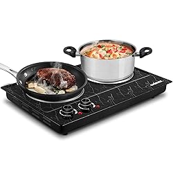 CUSIMAX 1800W Double Burner Electric Hot