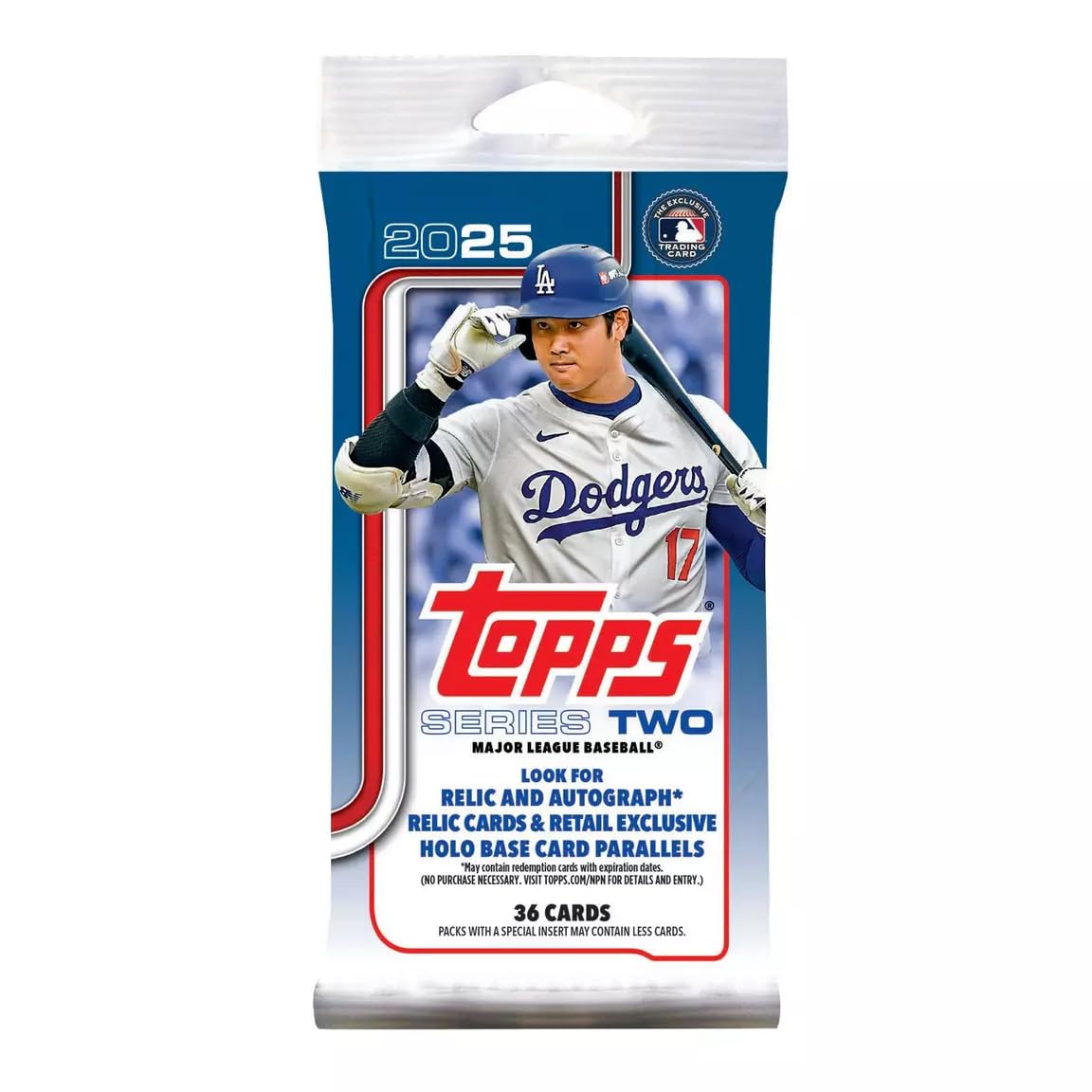 Photo 1 of 2025 Topps MLB Baseball Series 2 Fat Pack 36 Cards per Pack
