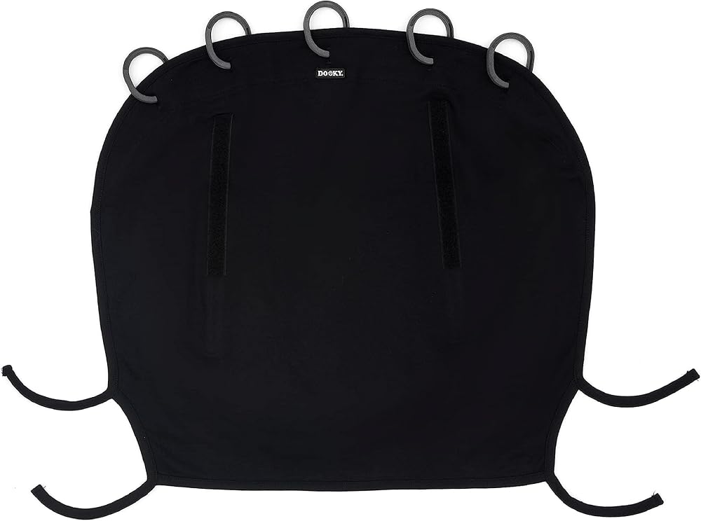 Dooky Sunshade Pram Shade Baby Car Seat Stroller Universal UPF 50+ Black
