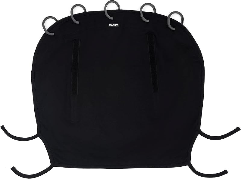 Dooky Sunshade Pram Shade Baby Car Seat Stroller Universal UPF 50+ Black