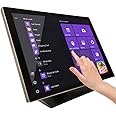 ANGEL POS 24" Metal Housing Capacitive LED Capacitive Multi-Touch HDMI VGA Monitor 16:9 Display 1080p, Seamless Splash Proof Flat Touchscreen, Industrial, Office, Retail, Restaurant