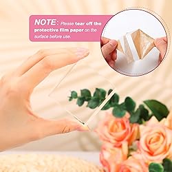 Vicenpal 4 Pieces Acrylic Square Display Block 2 x