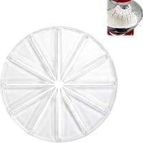 Revêtement Silicone Pour Bol Mélangeur KitchenAid 5L - Anti-vibration, Anti-dérapant, Facile à Installer, Couleur Blanc