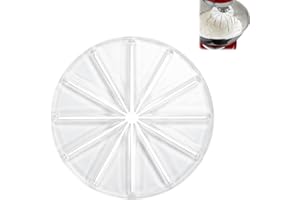 WATNTOW Blender Cream Scraper Accessory for Whisk Wipe, Stand Mixer Heads Scraper Attachments Compatible with 6 Wire Whisks, 