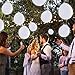 TECHSHARE LED Light Up Balloons White 40 Pack, Glow in The Dark Balloons for Wedding Birthday Party Supplies Decorations - Can be Filled with Helium, Air