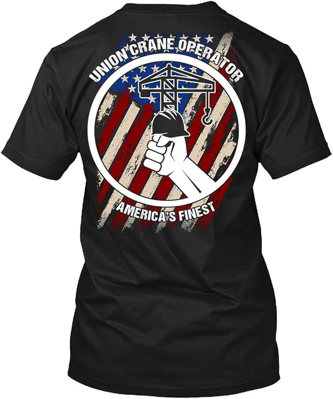 Amazon Union Crane Operator Tshirt Mens Gifts For Crane Operators 
